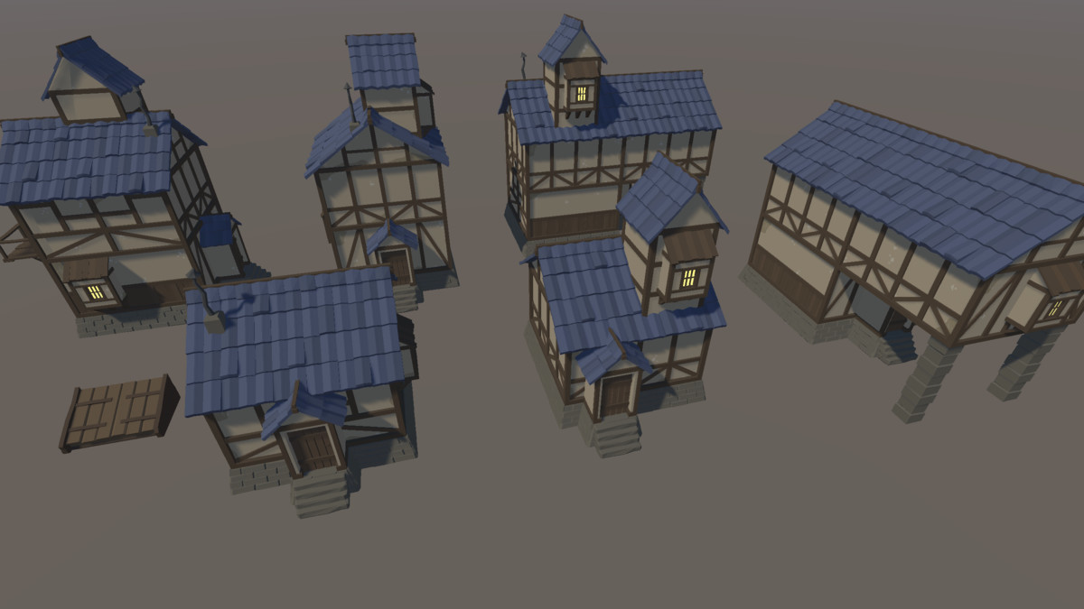 Stylized Fantasy - Town Pack