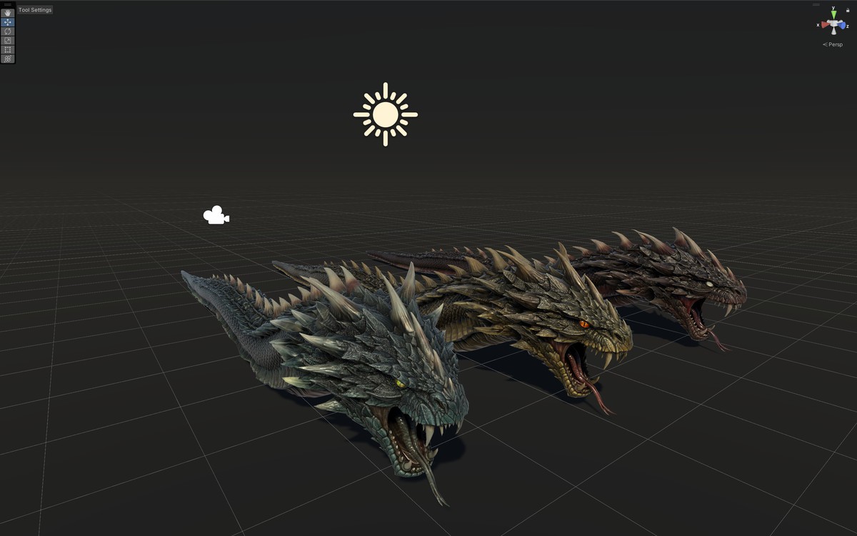 Basilisk Snake Character