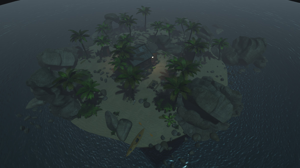 Realistic Beachfront Small Cabin Asset Package