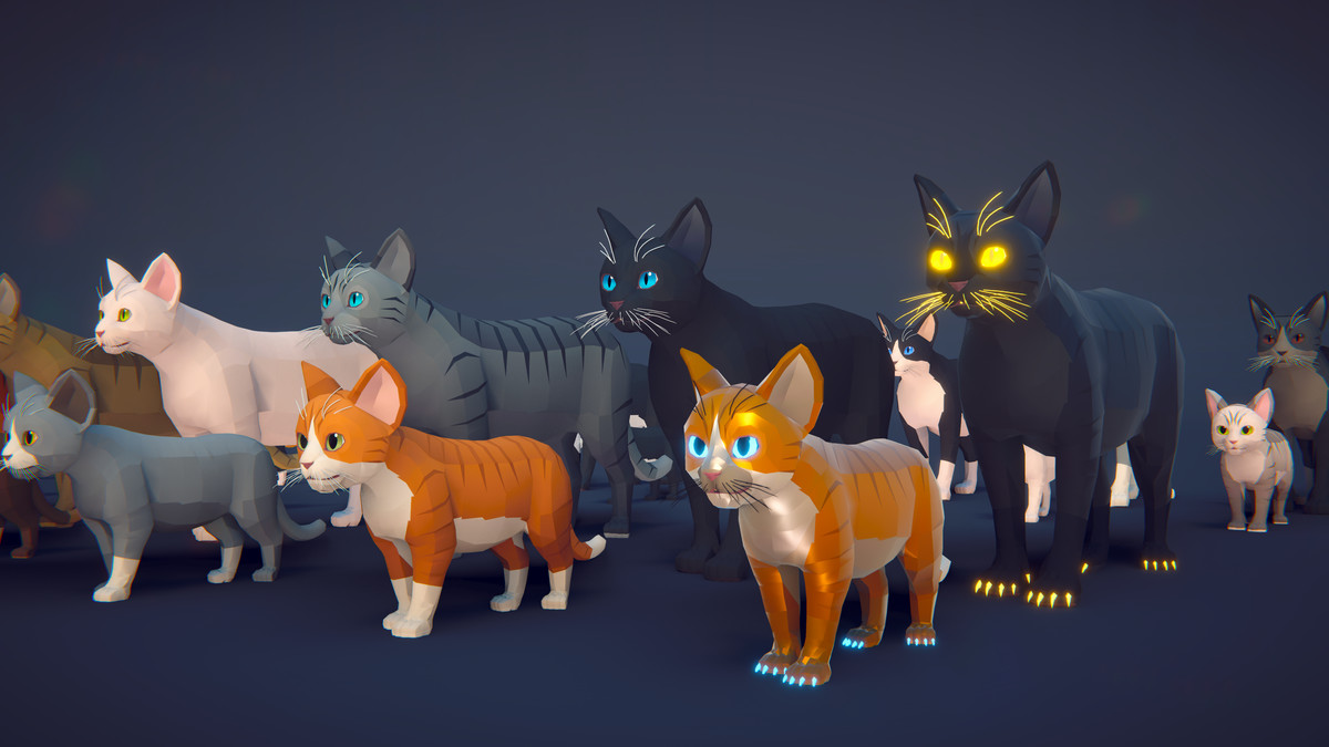 Milo the Cat PolyArt