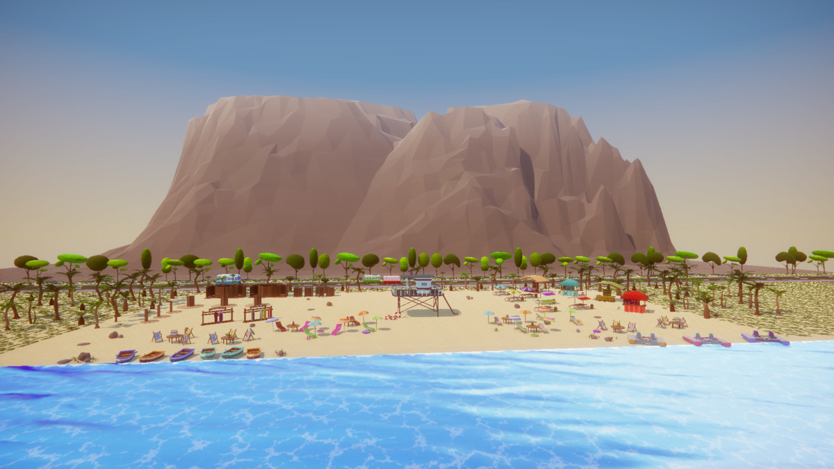 Low Poly Beach Pack - Mini World Studio