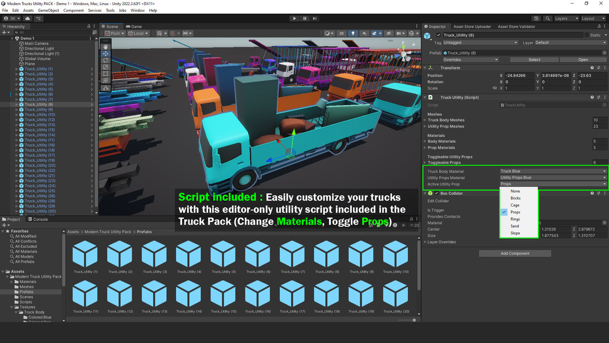 Truck Utility & Cargo Pack - Modular Vehicle