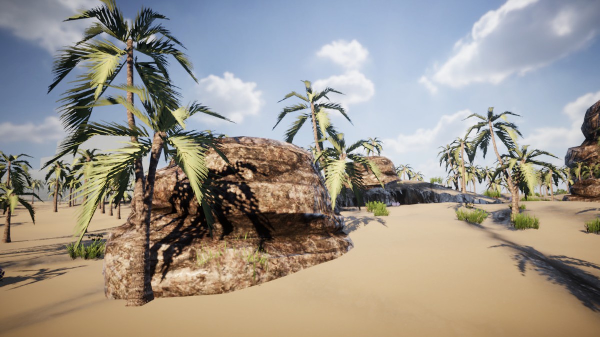 Mobile Palm Tree Bundle (for URP)
