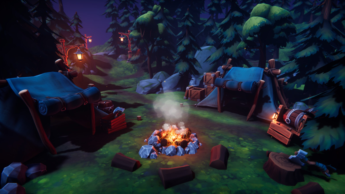 Stylized Cozy Campfire - Asset Pack