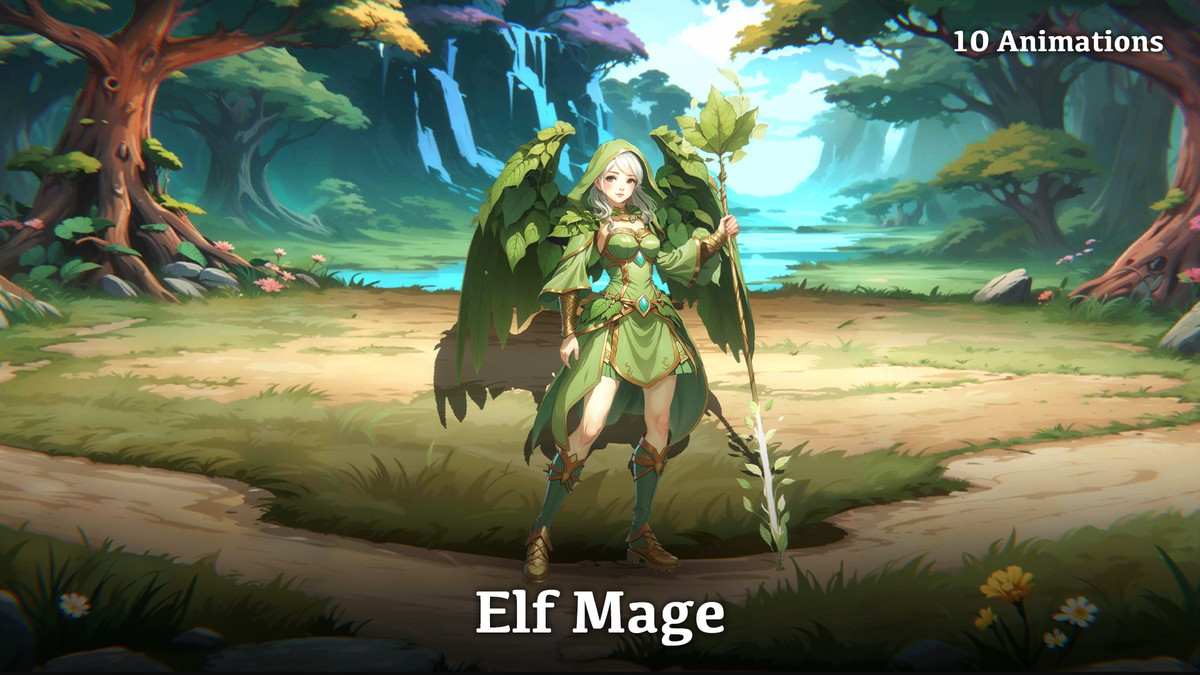 Elven Alliance - Animated 2D Character Pack (Spine 2d)