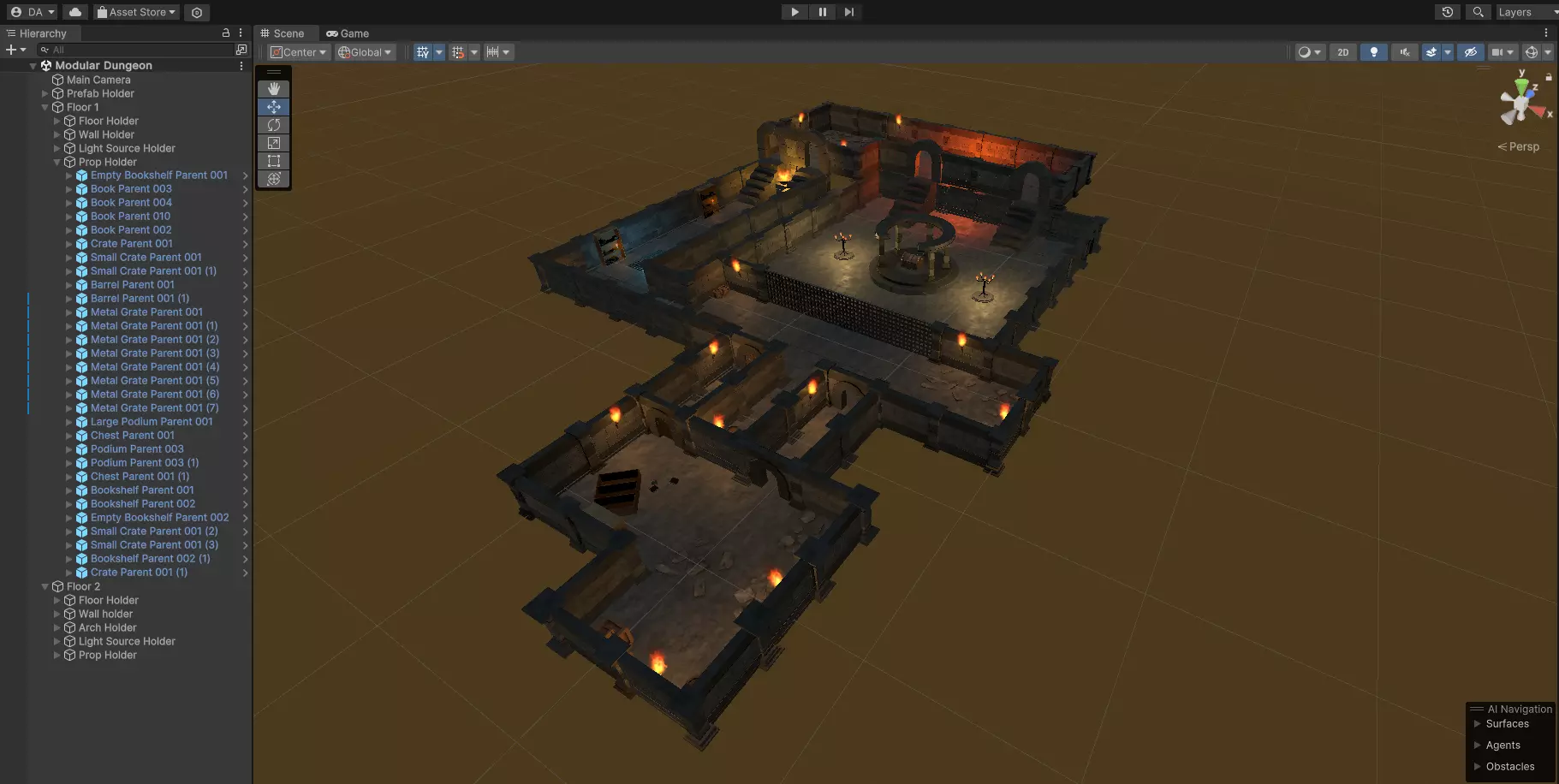 Simple Modular Dungeon