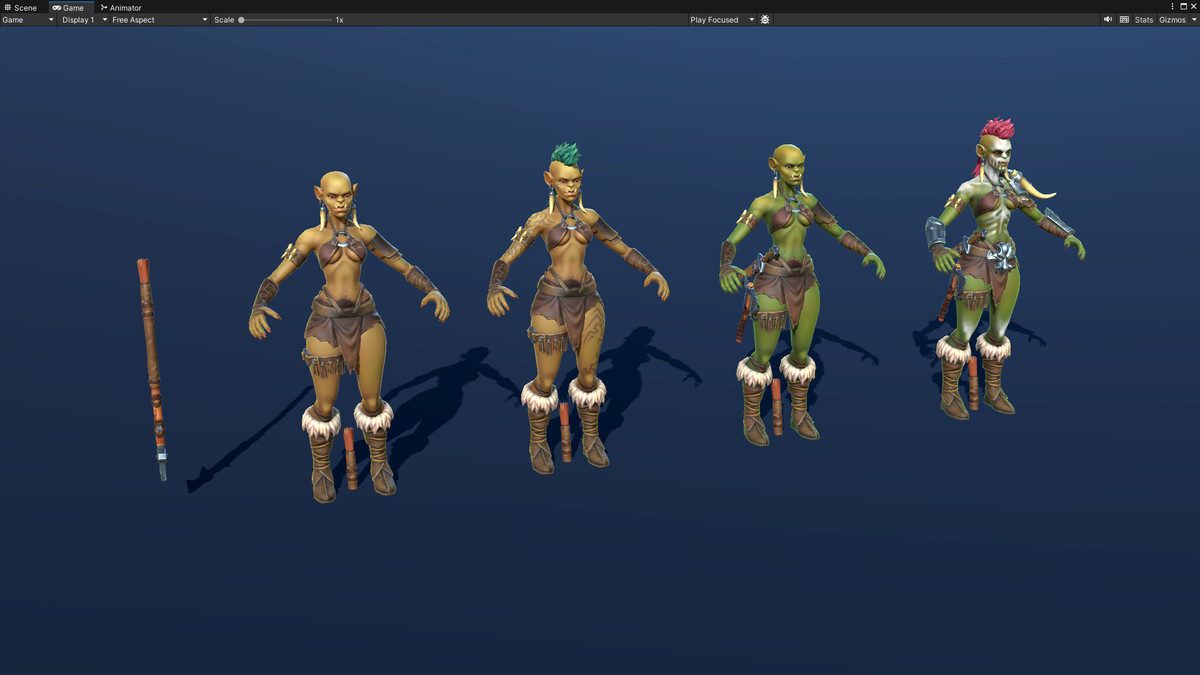 Orc Female Character
