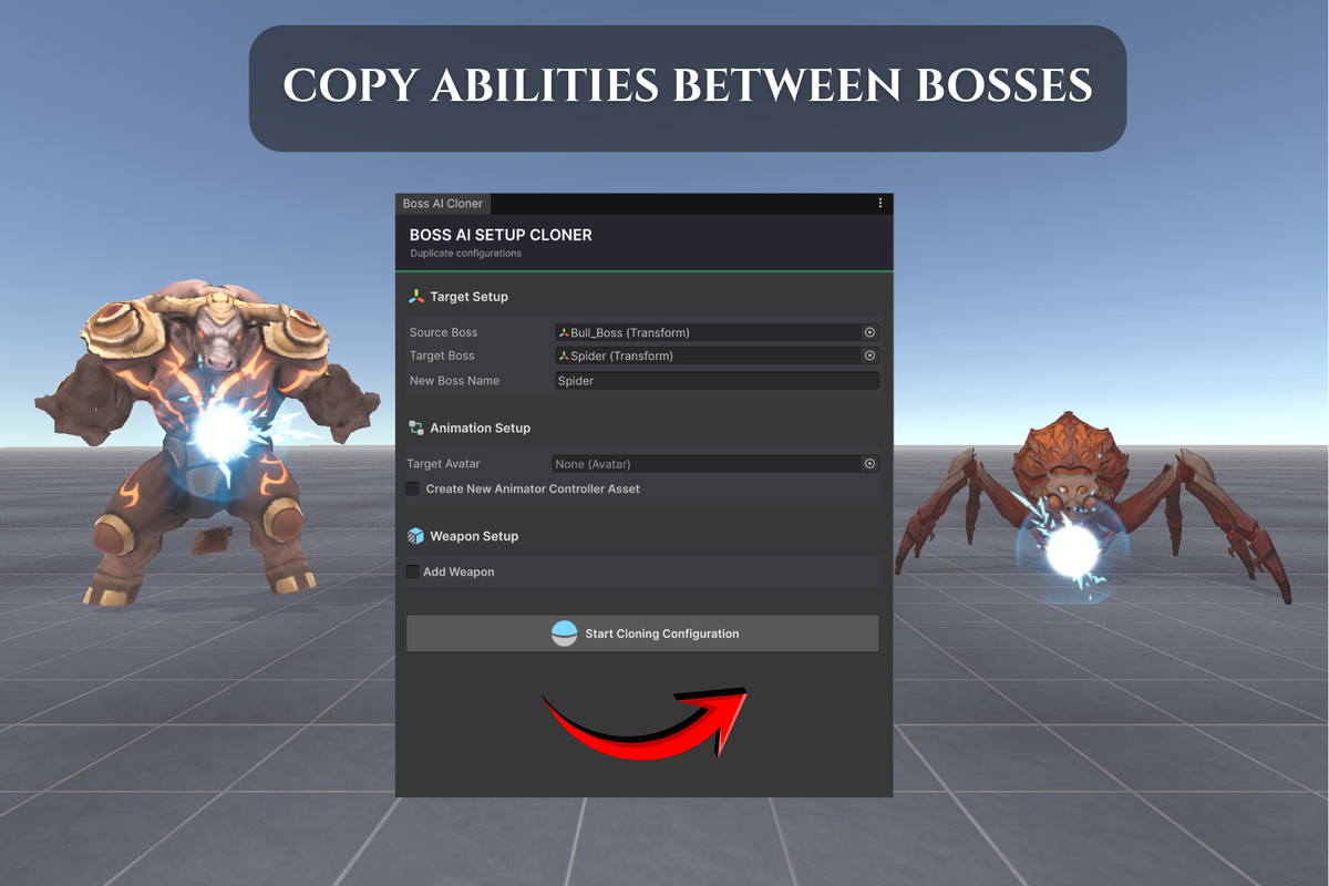Boss AI Toolkit Mobile - Create Bosses, Enemies & Combat AI