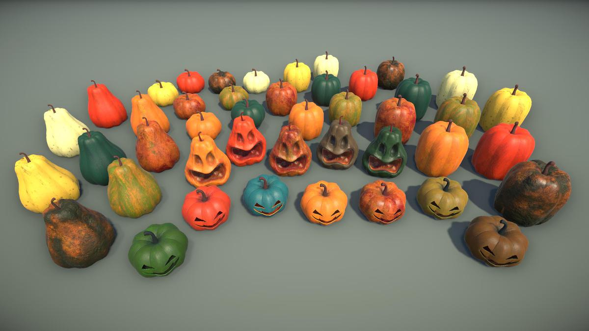 Dissolvable Pumpkins (Halloween Pack)