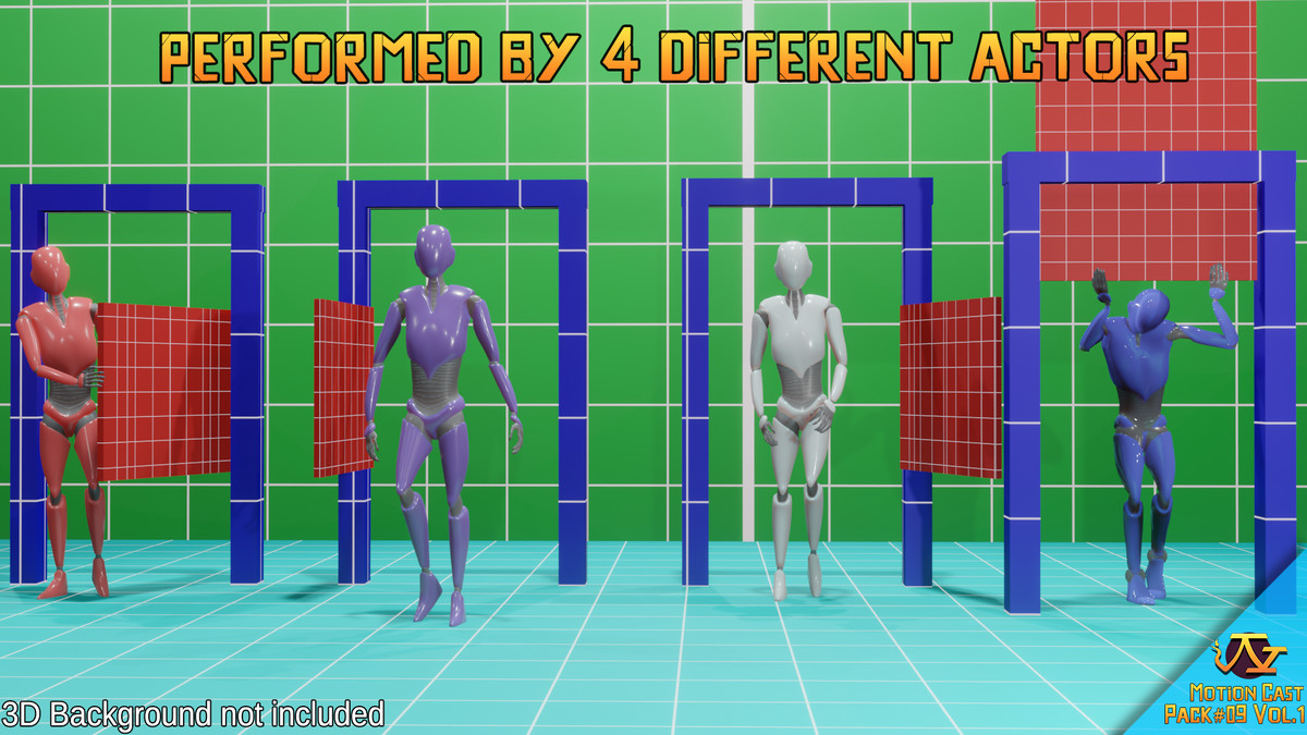 Open Door animations (Motion Cast#09 Vol.1)