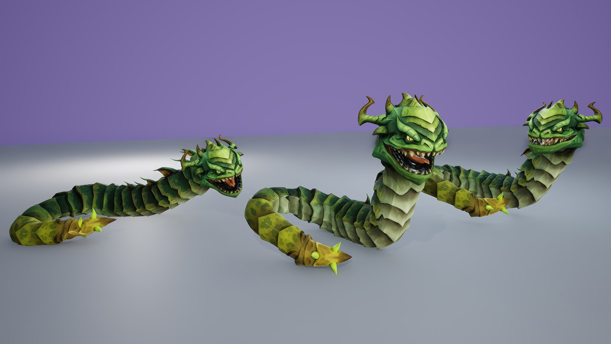 Stylized Swamp Creatures