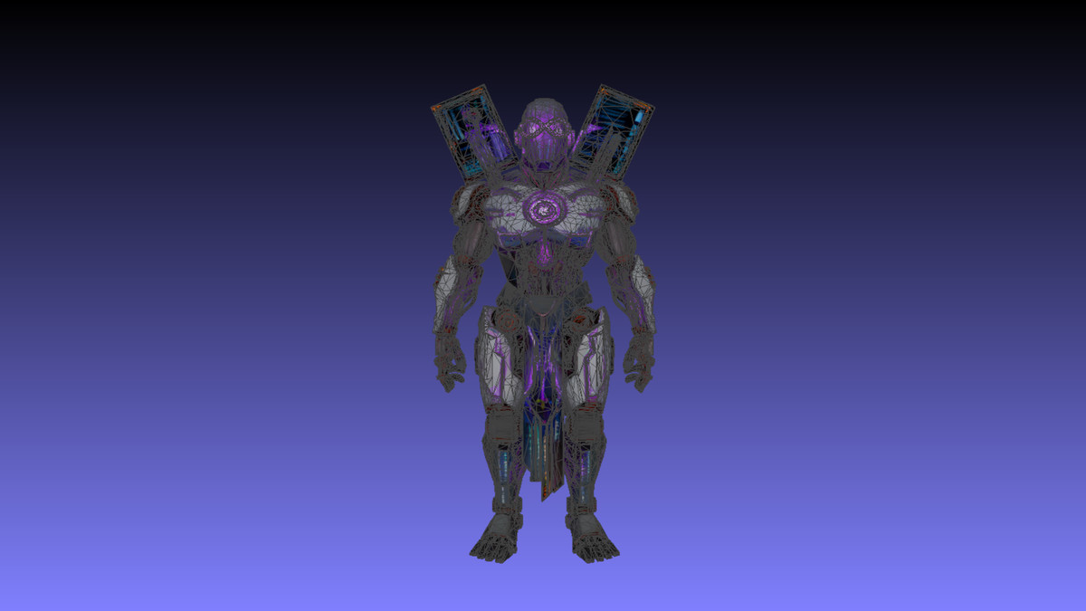 Syntherion Rigged Robot Character