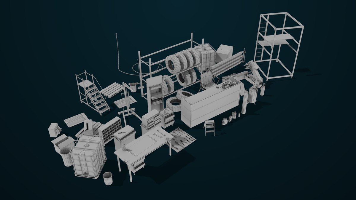 Workshop Tools Pack 01 UPR HDRP Textures