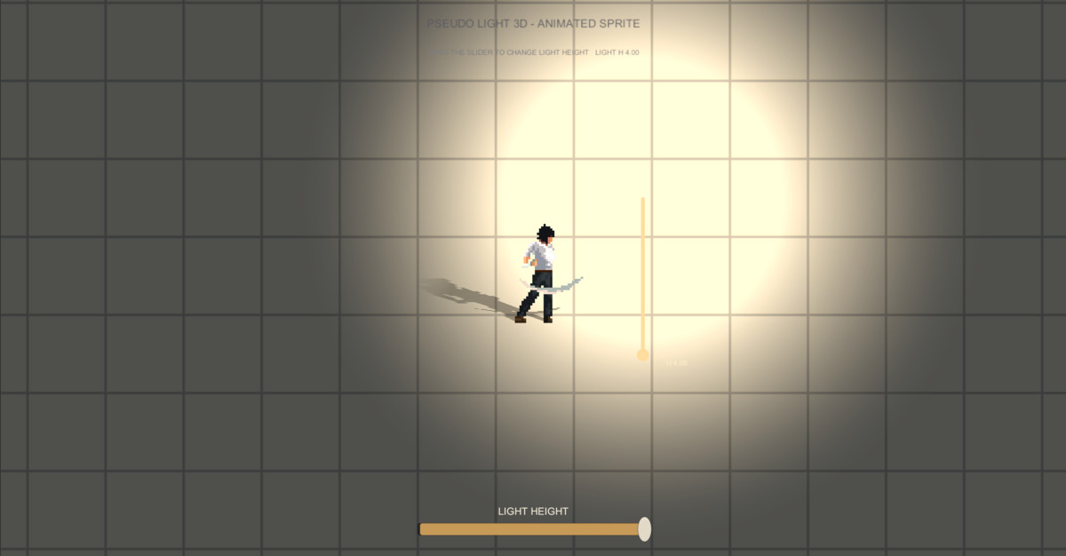 Pseudo Light 3D - Top-Down 2D Pseudo-3D Lighting System