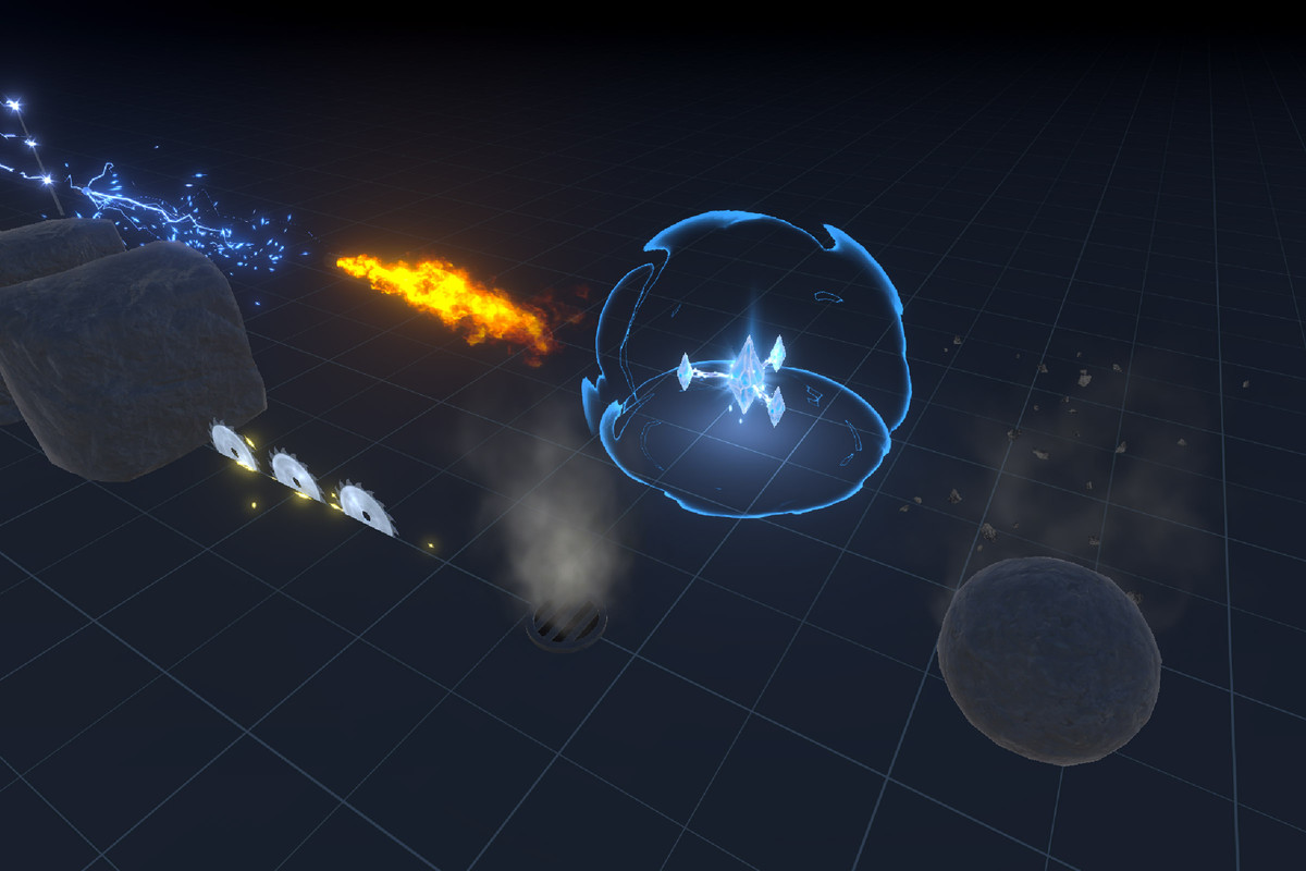 Dungeon traps VFX