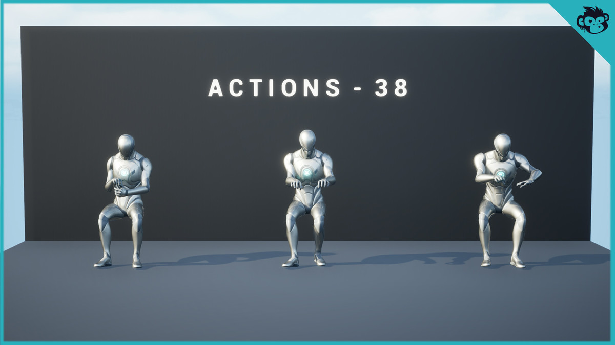 Sitting NPC Animation Pack