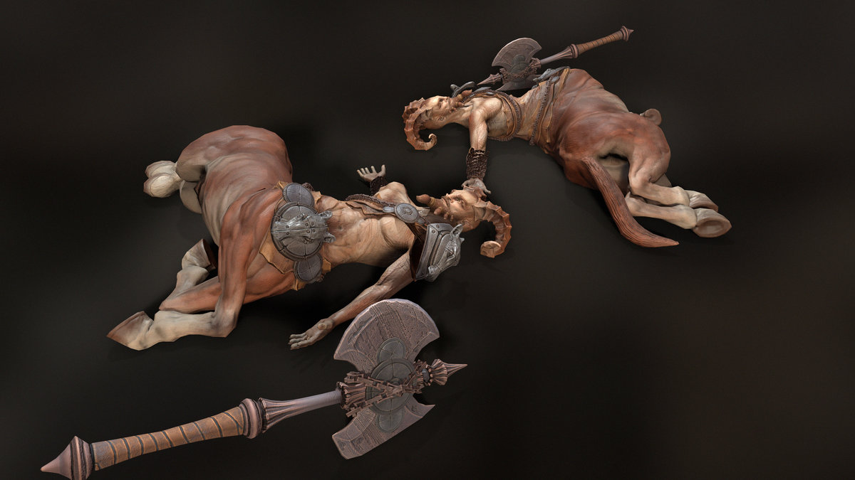 Barbarian centaur