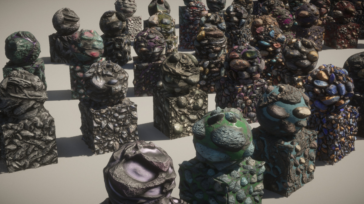 Alien Ground Materials - Pebbles