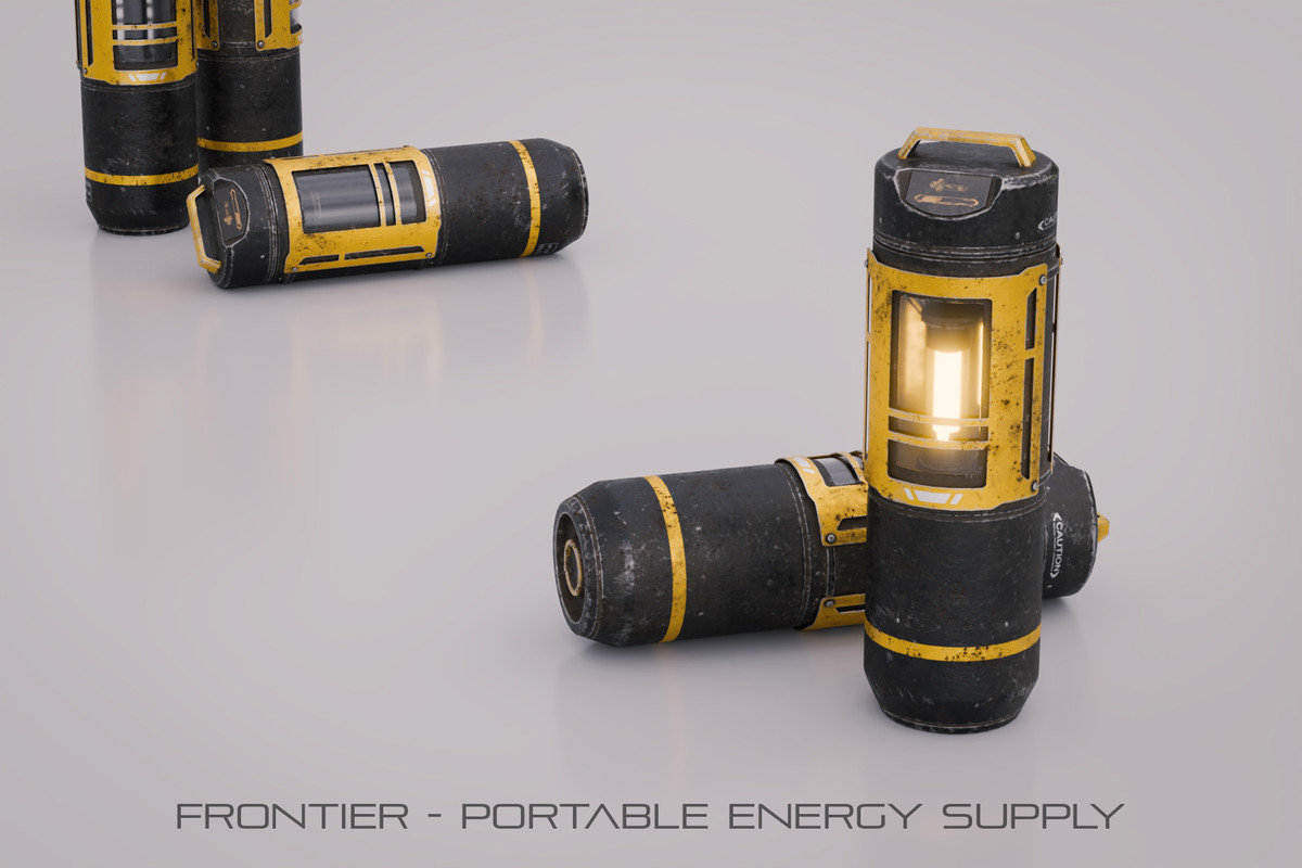 Frontier - Sci-Fi Power Generation, Fuel & Supply Bundle