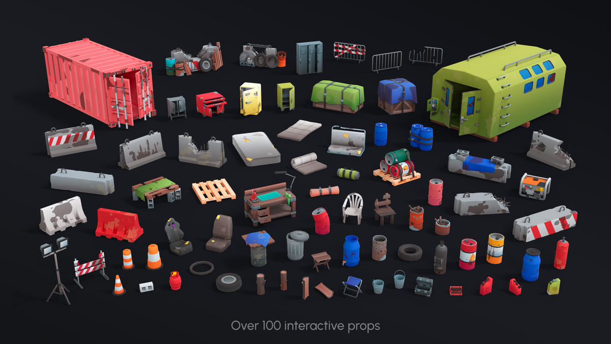 Apocalypse Characters - Modular Animated Pack