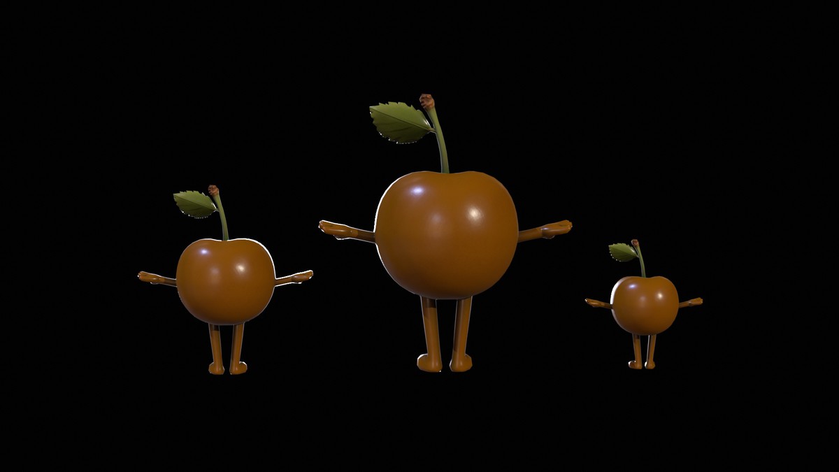 Chibi Fruit Cherry Two