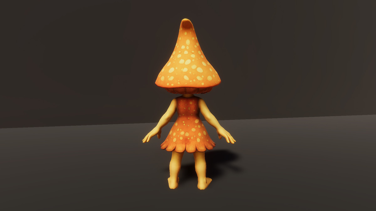 Mushrooms Pack - Game ready characters
