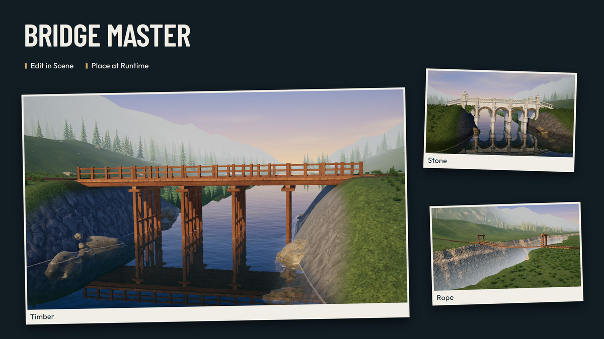 Bridge Master - Stylized Bridge Builder