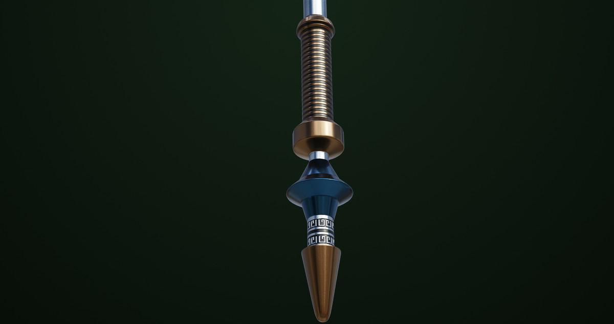 Fantasy Trident 06 URP HDRP Textures