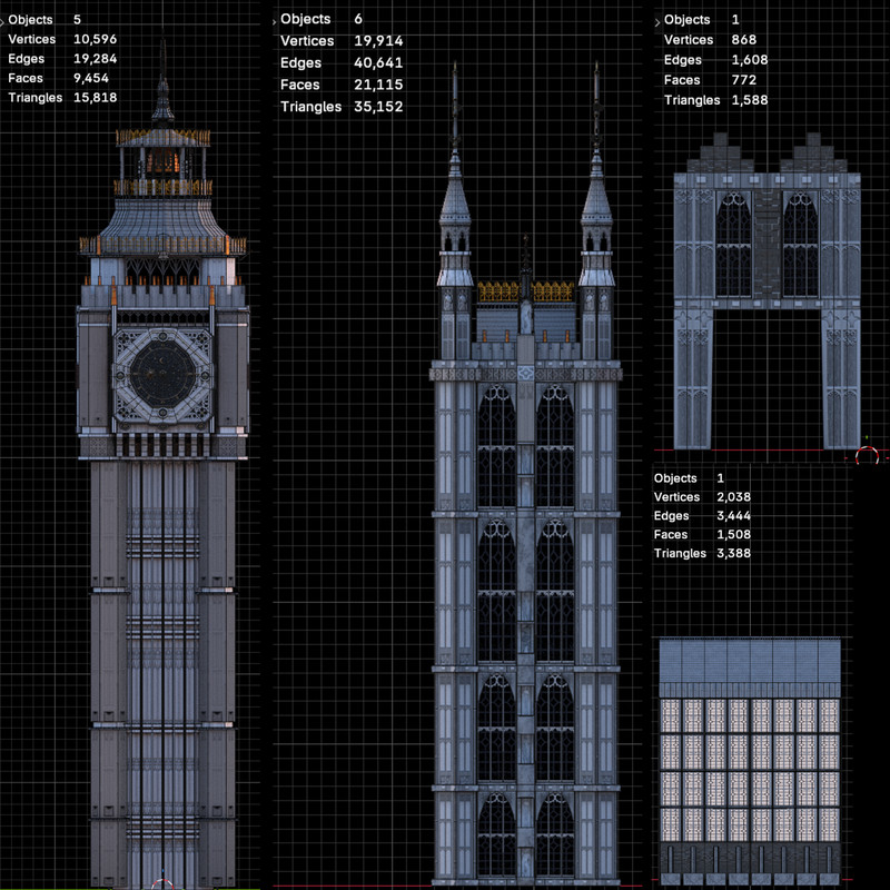 Gothic Clock Tower Environment