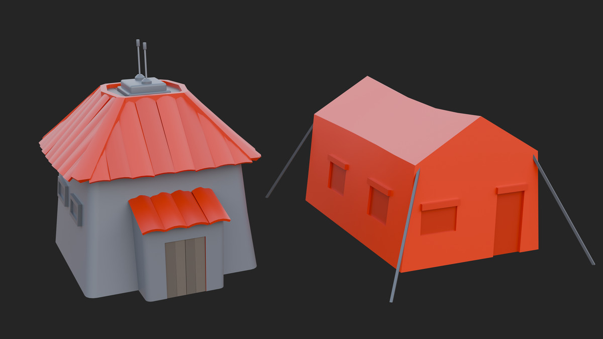 Military - Stylized Low Poly Asset Pack by Ake