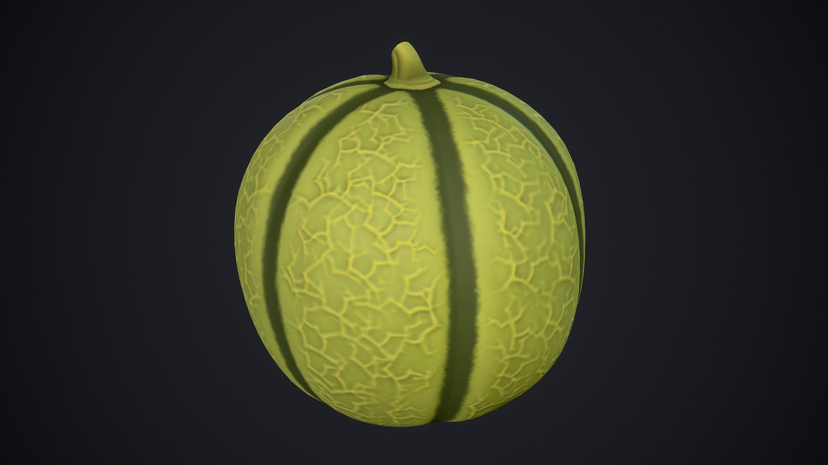 Stylized Fruit Pack – Market & Food Props – Game Ready