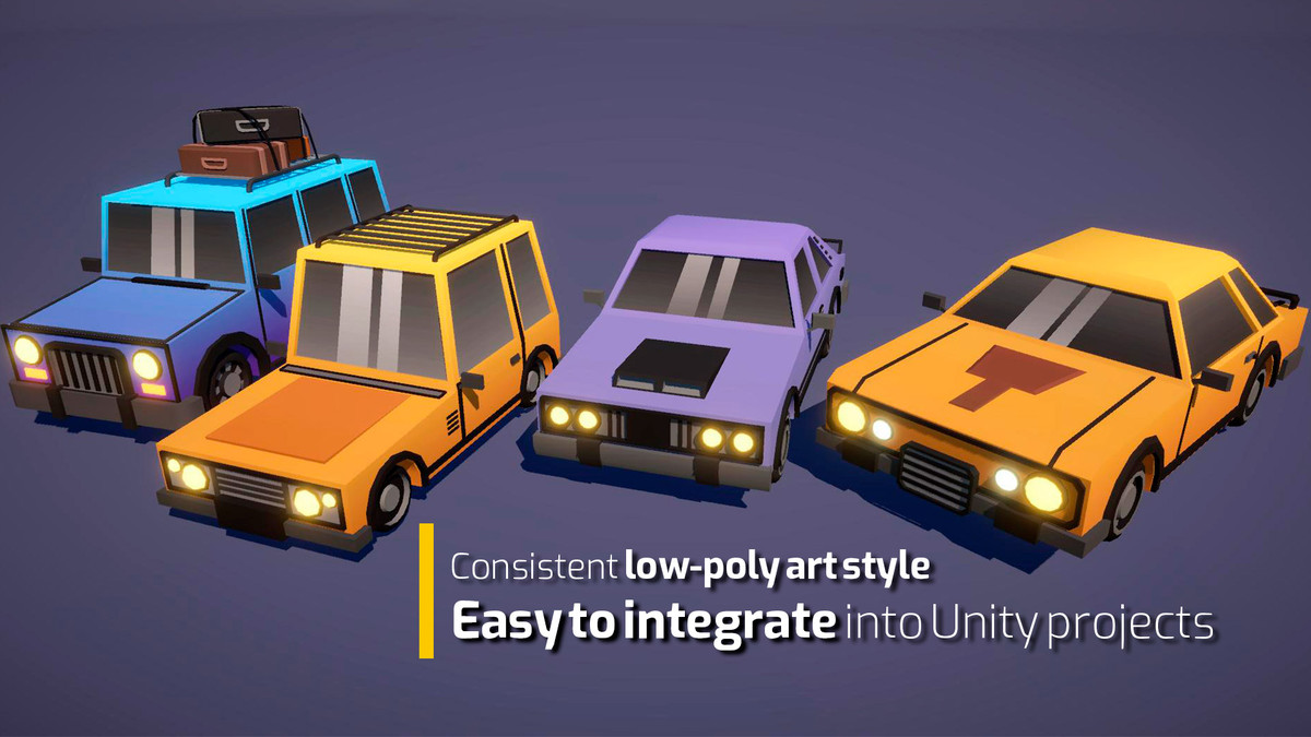 Low Poly Vehicle Collection 3