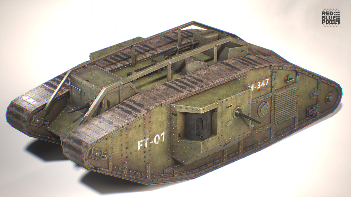 British Mark IV Male Tank