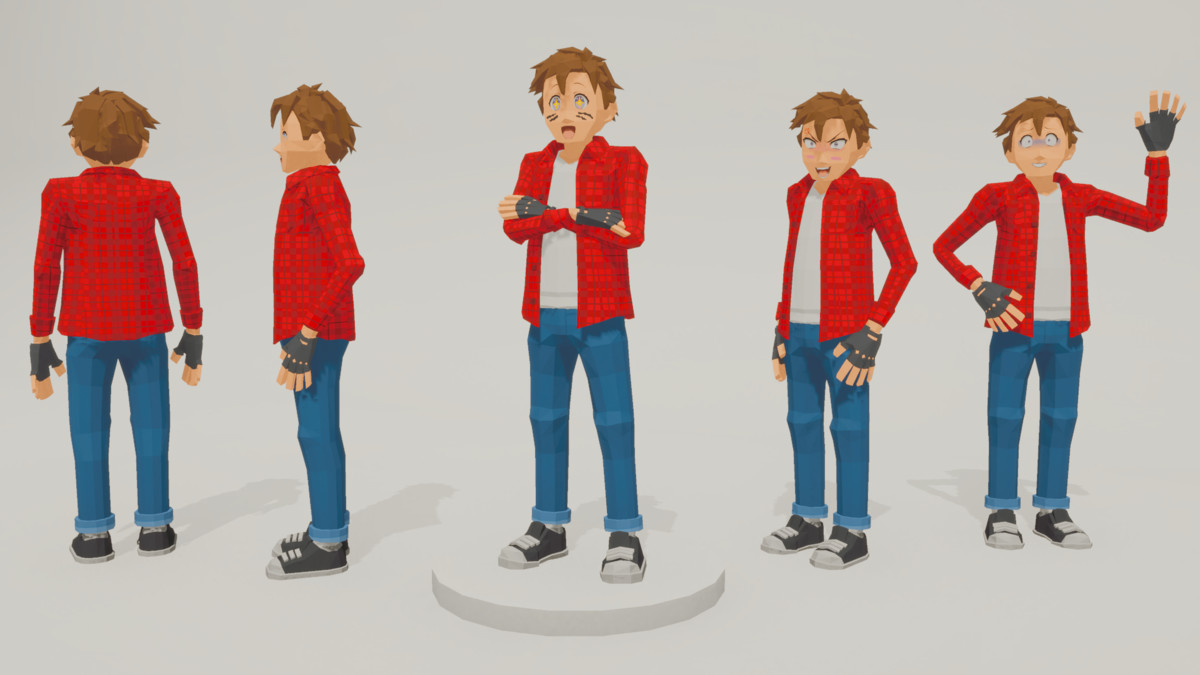 Anime Stylized Character Customizer