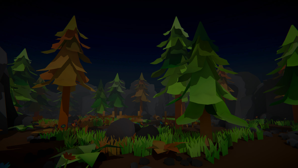 Polygonal Woodlands Nature Asset Package