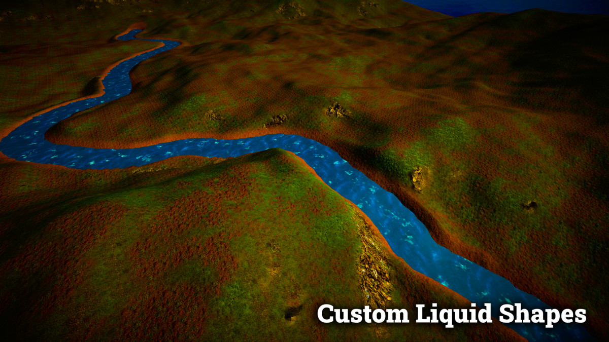 Liquid Shader for Splines (3D)