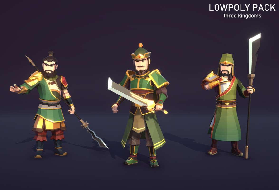LowpolyPack_Three Kingdoms