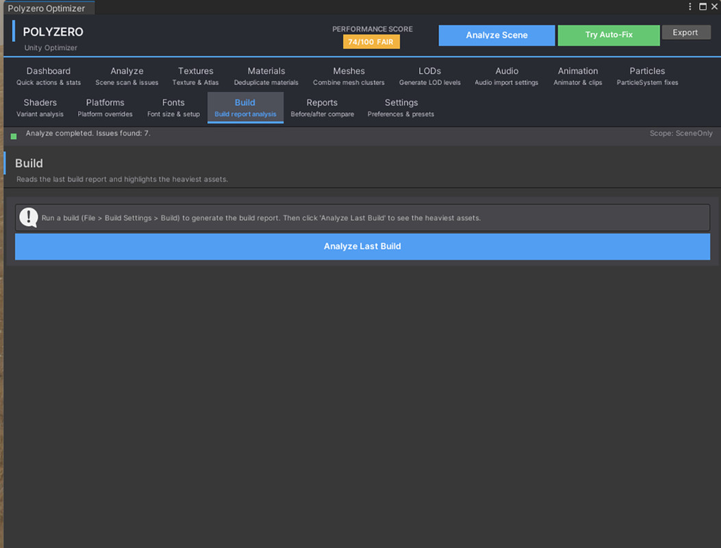 Optimizer – All-in-One Performance Toolkit
