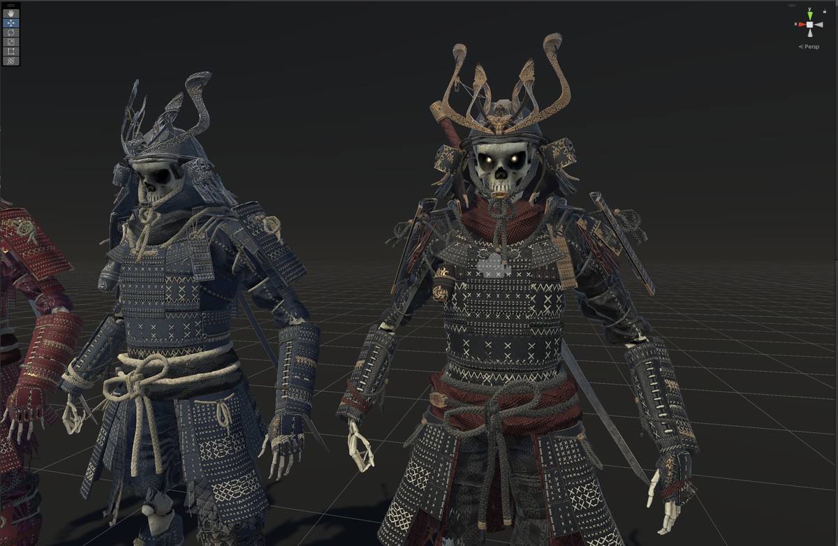 Skeleton Samurai