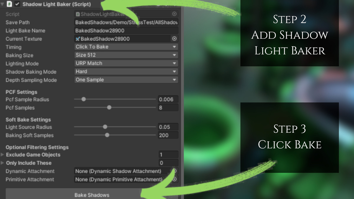 Point Shadow Baker: URP Performance Optimizer