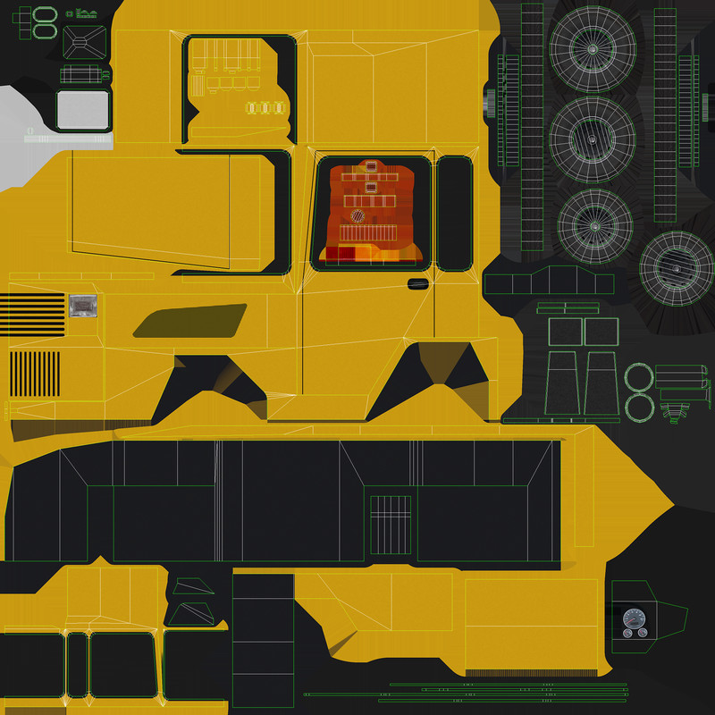 Baggage Tractor (355)