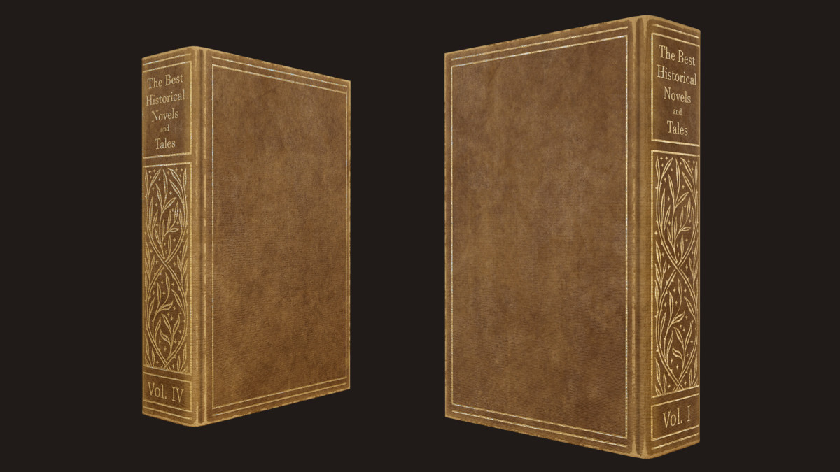 Vintage Bookcase, Books, Papers