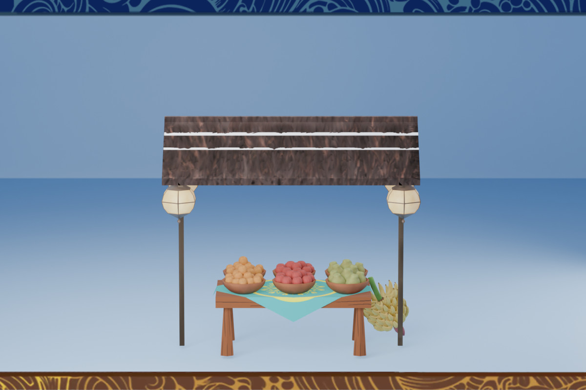 Paradise Jungle Market (3D)