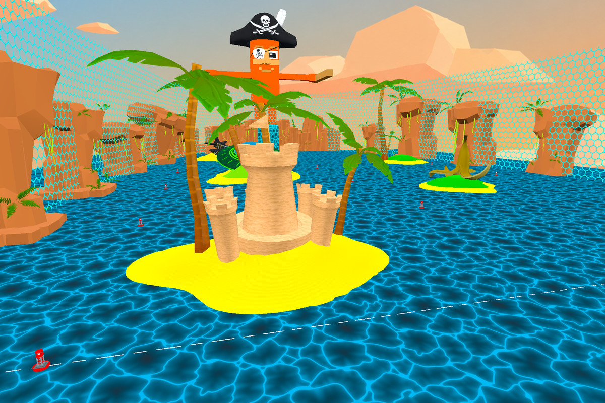 Obby Island Survival Environment Pack