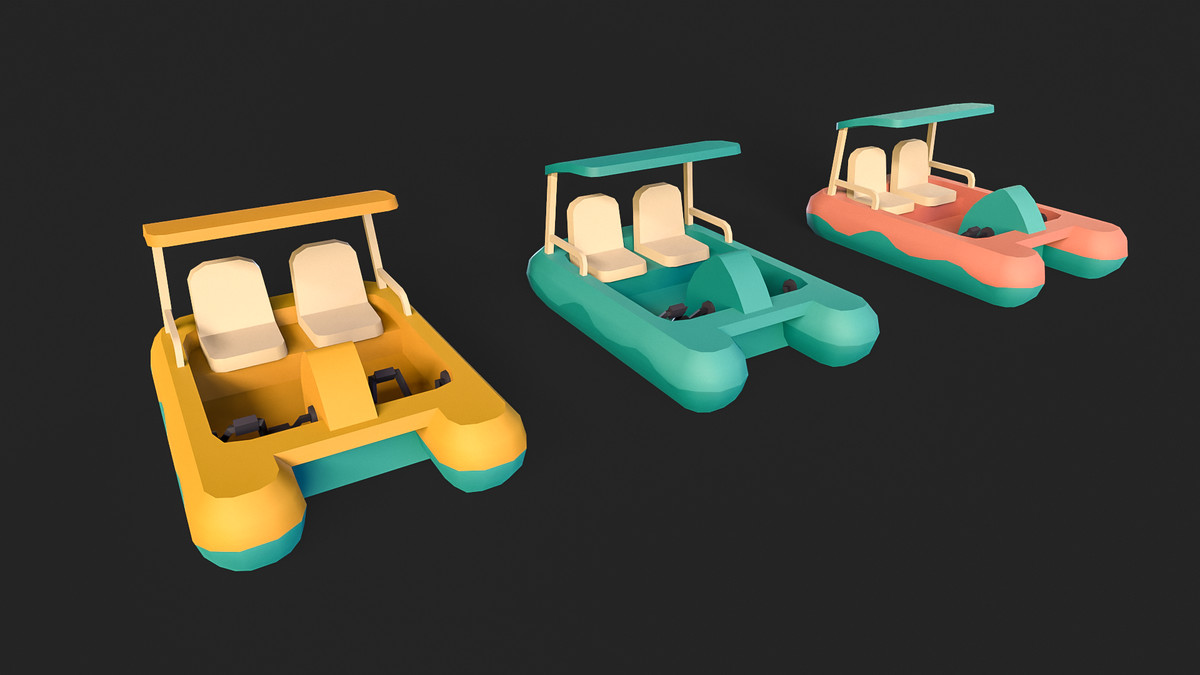 Stylized Watercraft_Pack 2