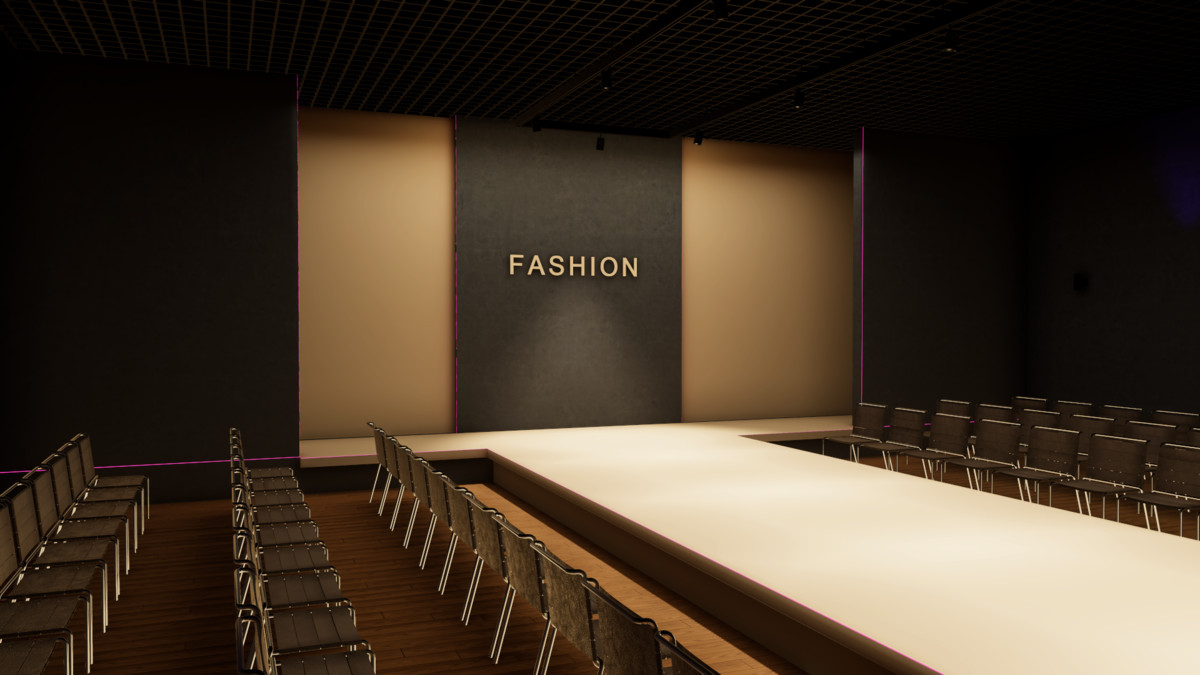 Fashion Show Hall - Premium Runway Interior