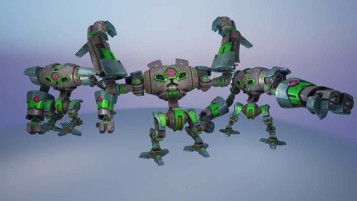 Stylized Bruiser Bot
