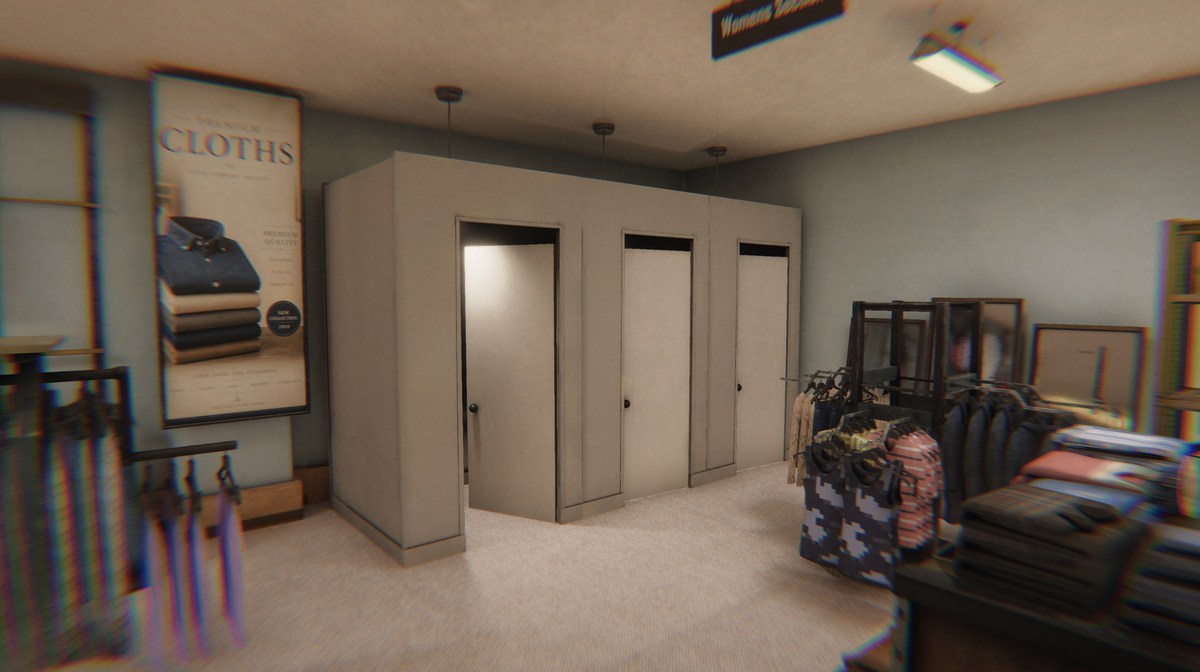 Clothing Store 3d Modular Environment Pack