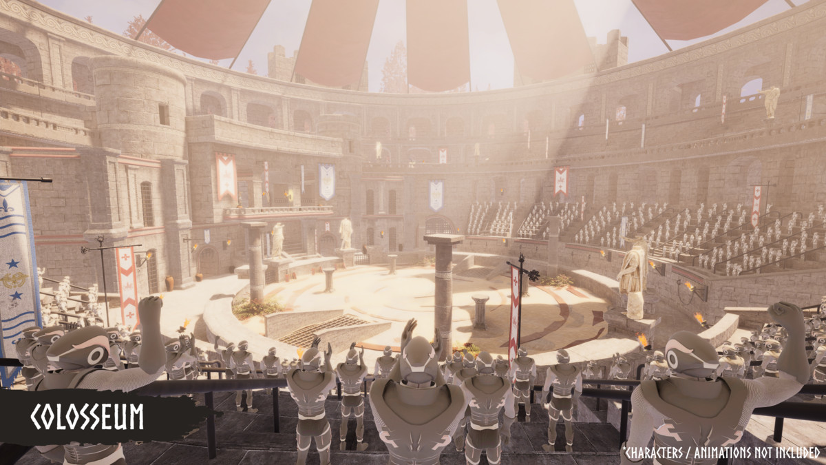 Modular Gladiator Arena (Gladiator Arena, Arena, Colosseum Arena)