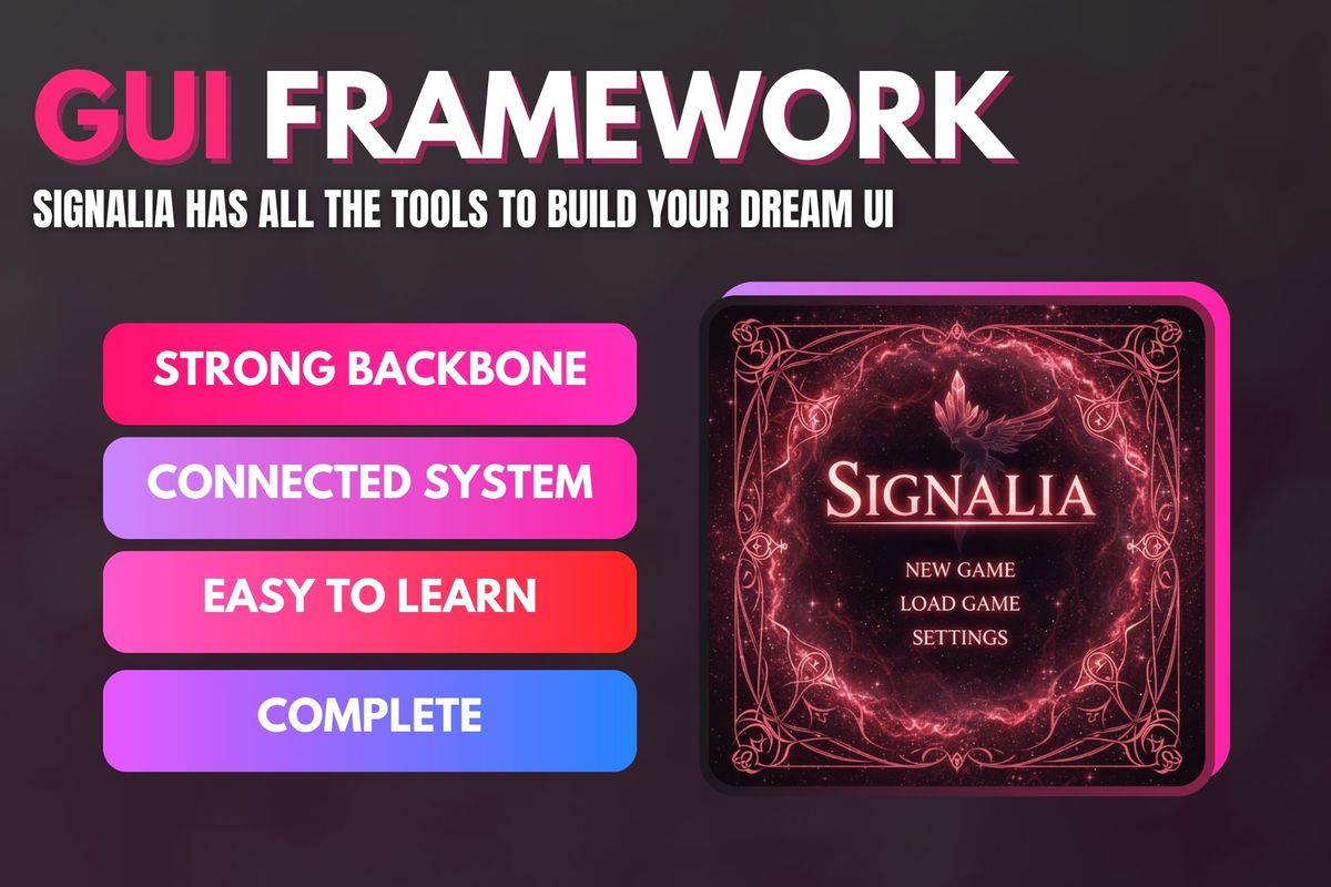 Signalia Pro (GUI System and Engine)